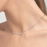Collana Donna Brosway Symphonia BYM131 in Acciaio Silver con Cristalli