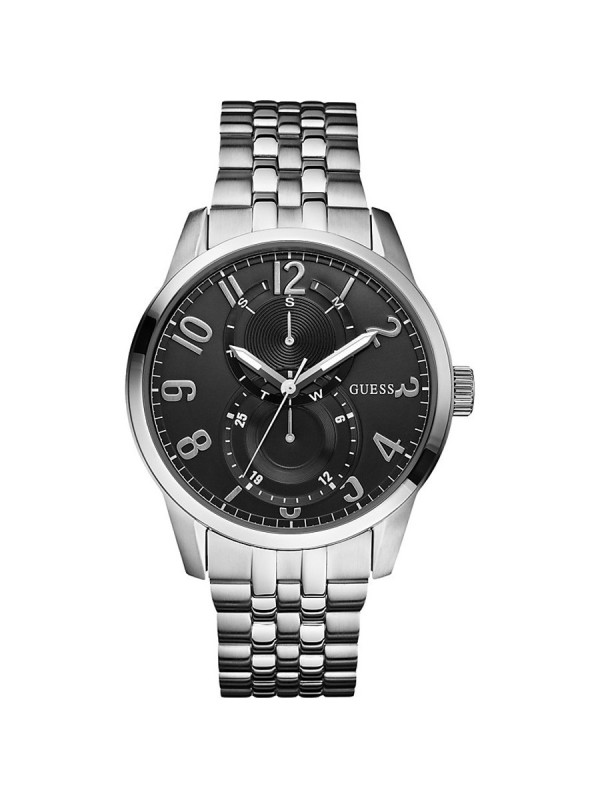 Orologio uomo Guess Inner Circle W13100G1 in Acciaio Silver 44mm