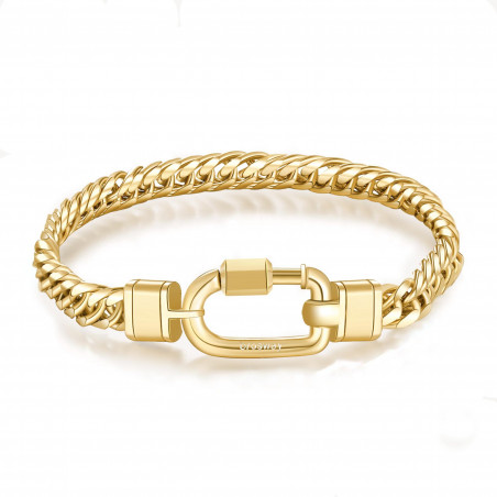 Bracciale Uomo Semirigido Gioielli Brosway BNX20B PVD Oro