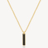 Collana Uomo Brosway Ink BIK112 in Acciaio Pvd Oro con Pendente