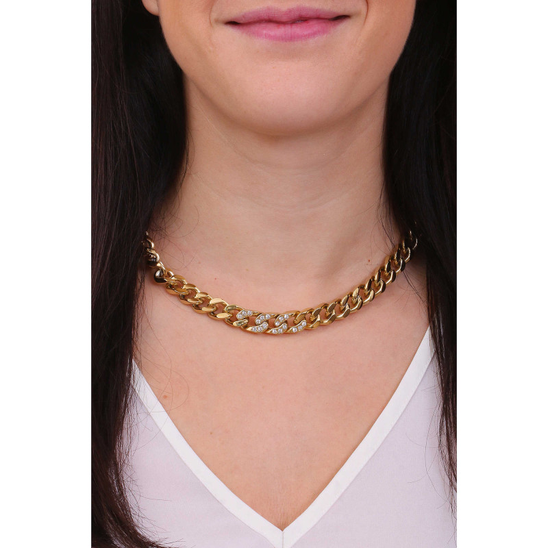 Liu Jo LJ1815 Woman Necklace Chain in Yellow Gold Color