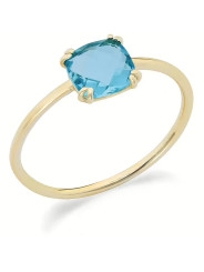 copy of Anello Donna Ambrosia in Oro Giallo 375% con Zirconi Verdi KAAZ 024