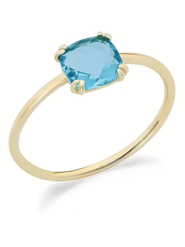 copy of Anello Donna Ambrosia in Oro Giallo 375% con Zirconi Verdi KAAZ 024