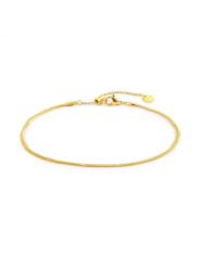 Cavigliera Donna Marlù 20cv081g Snake Acciaio Oro