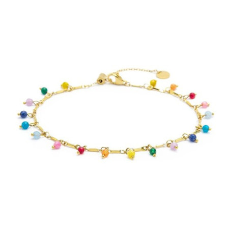 Cavigliera Donna Marlù Ankle Party 20CV067G-RGB in Acciaio Oro