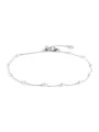 Cavigliera Marlù Donna 20CV045-W in Acciaio Silver con Perle