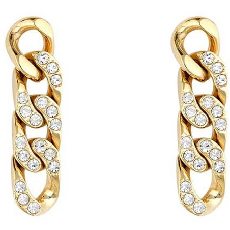 Orecchini Donna LIU JO LJ1818 a Catena Colore Oro con Zirconi