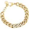 Bracciale Donna LIU JO LJ1816 Catena Colore Oro Giallo con Zirconi