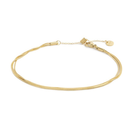 Cavigliera Donna Marlù 20CV096G catena multifilo snake quadrata
