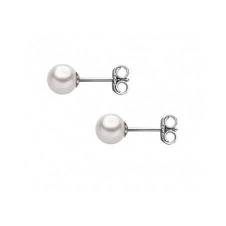 Orecchini Donna Comete in oro 9 carati e perle KORP 006