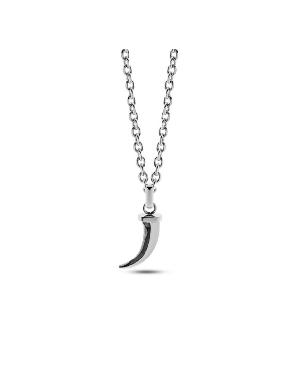 Collana Uomo Liu Jo Acciaio Lucido Artiglio Liscio MLJ464