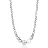 Collana Donna Brosway Perfect BPC01 in Acciaio Silver e Perla di Conchiglia