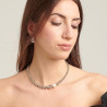 Collana Donna Brosway Perfect BPC01 in Acciaio Silver e Perla di Conchiglia