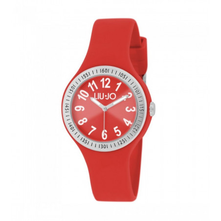 Liu-Jo LUXURY Silicone Watch TLJ1941 Silver Red