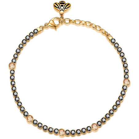Bracciale Da Donna Brosway Tennis BEI012 PVD Oro