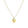 Collana Donna Marlù 33CN0018G -V In Acciaio Oro con Serpente Pendente