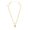 Collana Donna Marlù 33CN0019G-V in Acciaio Oro Doppio Filo con Serpente