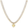 Collana Donna Liu Jo LJ1823 Catena in Acciaio Colore Oro con Cristalli
