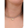 Collana Donna Liu Jo LJ1823 Catena in Acciaio Colore Oro con Cristalli