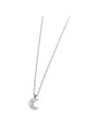 Collana Donna Marlù 18CN048 in Acciaio Silver Luna