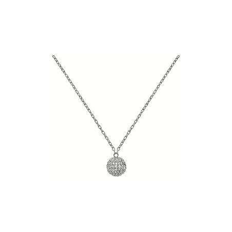 Collana Donna Daniel Wellington Pavè DW00400655 in Acciaio Silver