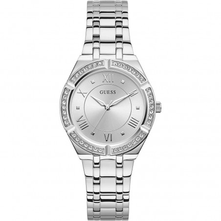 Solo Tempo Woman Guess GW0033L1 Steel Watch with Crystals