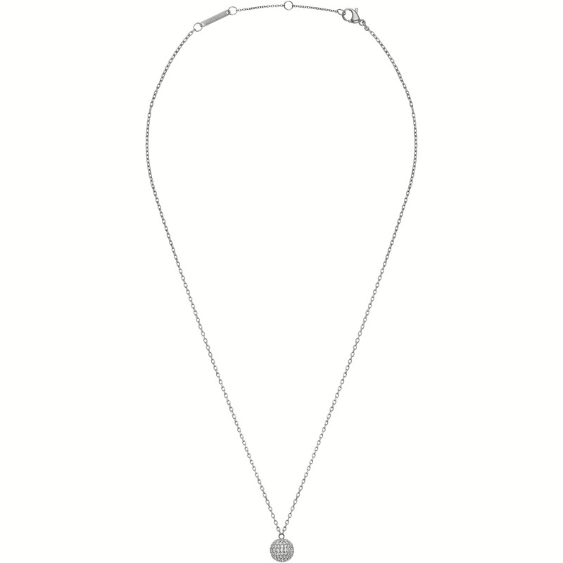 Collana Donna Daniel Wellington Pavè DW00400655 in Acciaio Silver