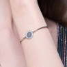 BRACCIALE DONNA Brosway Chakra INIZIALE LETTERA R BHK141in Acciaio Silver