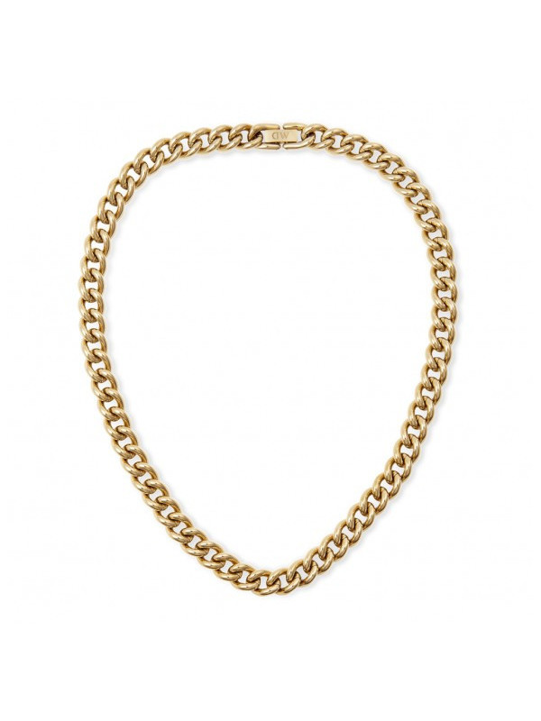 Collana Donna Daniel Wellington Chunky Chain DW00400851 in Acciaio Oro