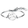 BRACCIALE DONNA ZODIACO GEMELLI BHK13 IN ACCIAIO