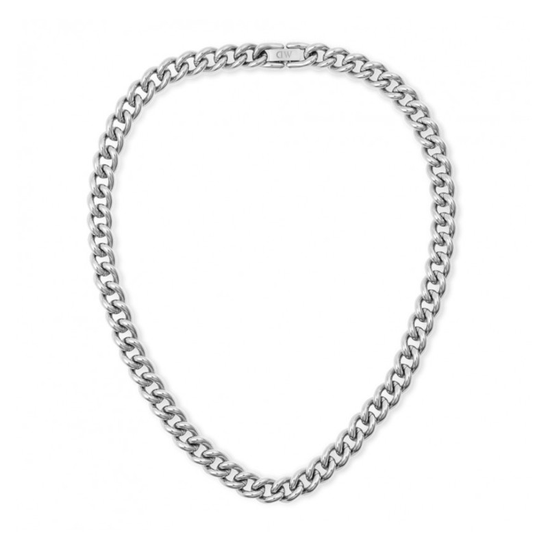 Collana Daniel Wellington chunky chain DW00400852 Catena Acciaio Silver Collana Daniel Wellington chunky chain DW00400852 Catena Acciaio Silver