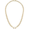 Collana Donna Daniel Wellington carbine crystal DW00400589 in Acciaio Oro Giallo