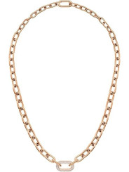 Collana Donna Daniel Wellington carbine crystal DW00400571in Acciaio Oro Rosa