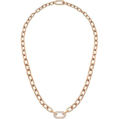 Collana Donna Daniel Wellington carbine crystal DW00400571in Acciaio Oro Rosa