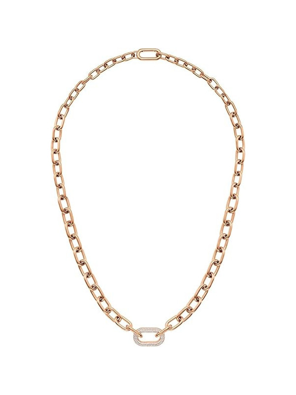 Collana Donna Daniel Wellington carbine crystal DW00400571in Acciaio Oro Rosa
