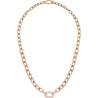 Collana Donna Daniel Wellington carbine crystal DW00400571in Acciaio Oro Rosa