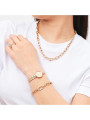 Collana Donna Daniel Wellington carbine crystal DW00400571in Acciaio Oro Rosa