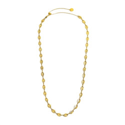 Collana Unisex Marlù in Acciaio Pvd Oro Giallo 33cn0027g