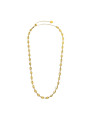 Collana Unisex Marlù in Acciaio Pvd Oro Giallo 33cn0027g