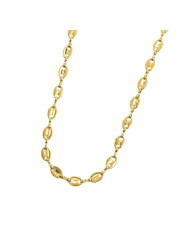 Collana Unisex Marlù in Acciaio Pvd Oro Giallo 33cn0027g