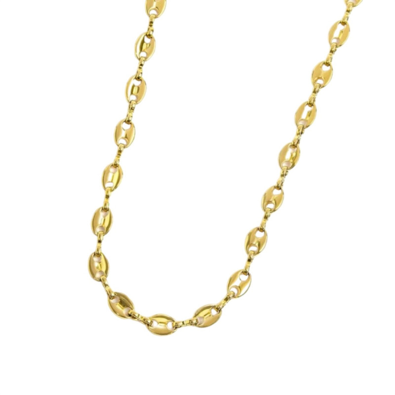 Collana Unisex Marlù in Acciaio Pvd Oro Giallo 33cn0027g