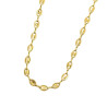 Collana Unisex Marlù in Acciaio Pvd Oro Giallo 33cn0027g
