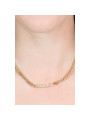 Liu Jo LJ1830 Steel Chain Necklace Gold Color with Zircons