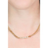 Collana Donna Liu Jo LJ1830 Catena in Acciaio Colore Oro con Zirconi