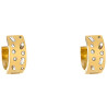 Orecchini Donna LIU JO LJ1833 Tondi Colore Oro con Zirconi Bianchi