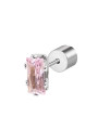 Mono orecchino Donna Marlù 31OR0002-LF Sparkles in Acciaio con Zircone Rosa