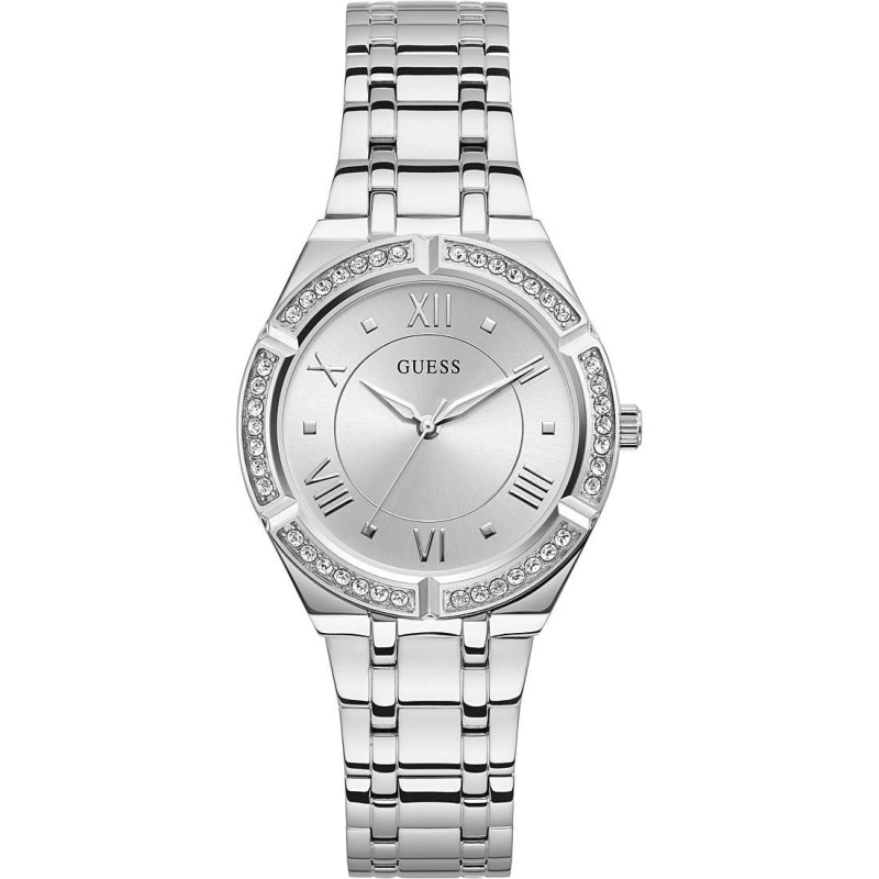 Orologio Solo Tempo Donna Guess GW0033L1 in Acciaio con Cristalli Orologio Solo Tempo Donna Guess GW0033L1 in Acciaio con Cristalli