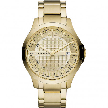 Orologio Solo Tempo Uomo Armani Exchange AX2415 in Acciaio Colore Oro 46mm