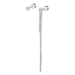 Orecchino a Lobo Donna Marlù 31OR0003-W Multindosso Tennis Pendente Pietra White