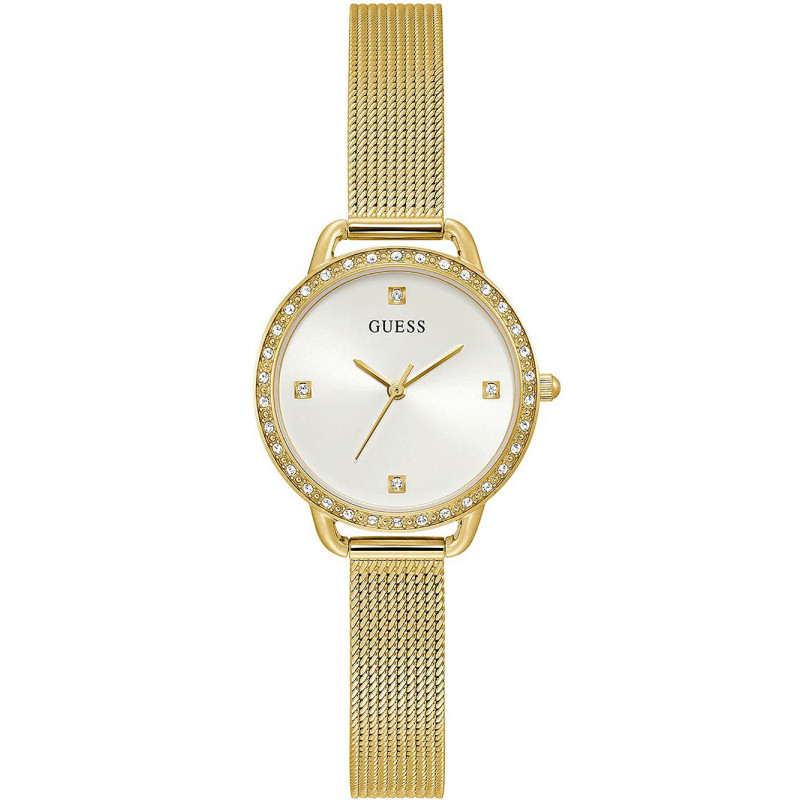 Orologio Solo Tempo Donna Guess GW0287L2 Bellini In Acciaio Colore Oro Orologio Solo Tempo Donna Guess GW0287L2 Bellini In Acciaio Colore Oro